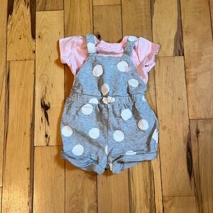 Carter’s “Bubble” Shorts Overall Set